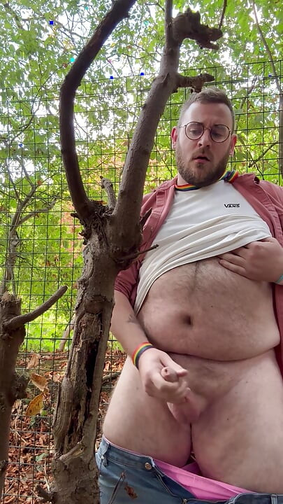 Getting caught at the park
