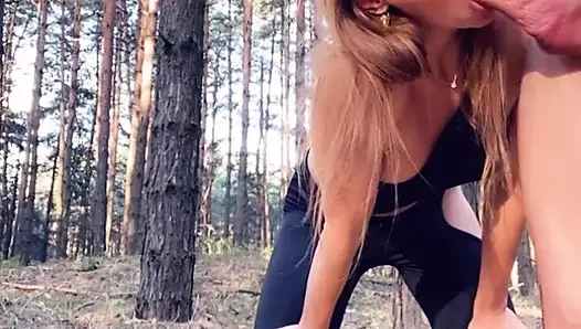 Seks ganas di hutan dan lubang pantat sempitnya dicrot sperma hangat