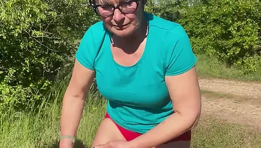 Madam O açık Havada Anal Bölüm 2!!