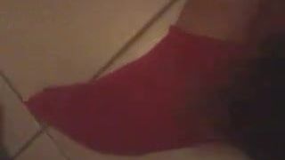 Cum on socks