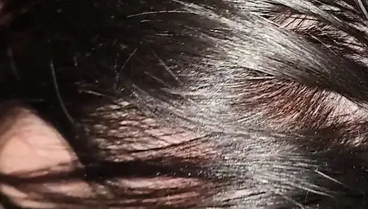 Why does the cum always land in my eyes?
