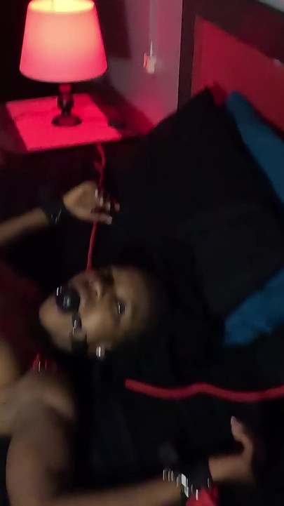 Flower Gets Tied up and Her Beautiful Tits Get Slapped and Whipped