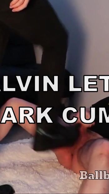 Calvin lässt sperma markieren