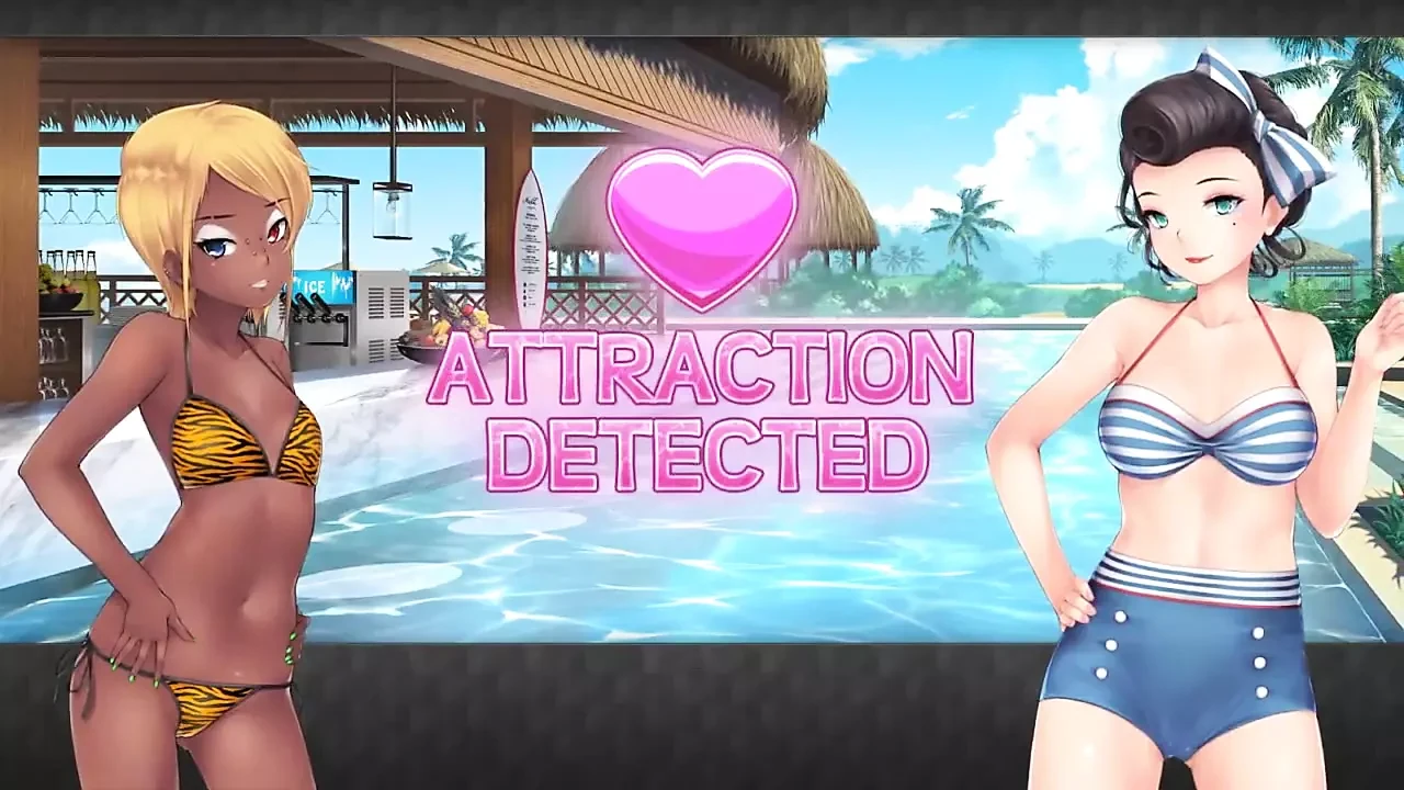 Huniepop 2 - Double Date - Part 11 Lesbian Hentai Art by Loveskysan