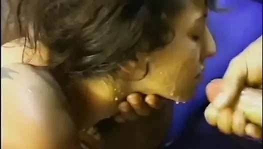Sexy interracial dreier!
