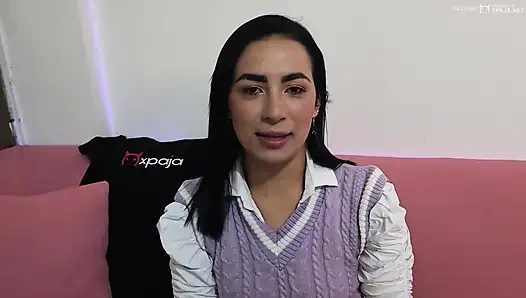 Candy's Дебют с Робин в ее первой порно сцене