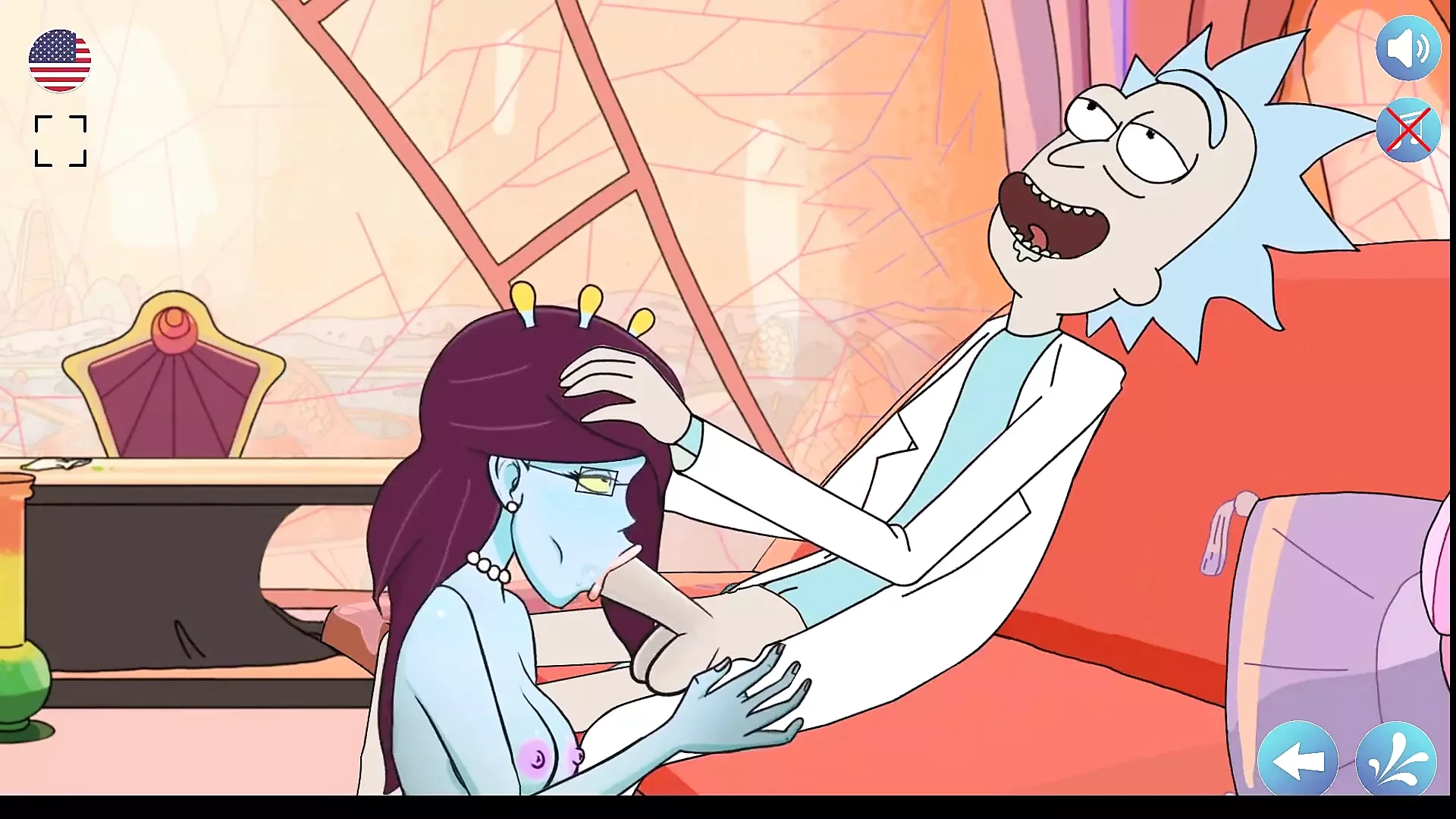 Rick's Lewd Universe - Part 1 - Rick and Morty - Unity Suck off Rick by Loveskysanx
