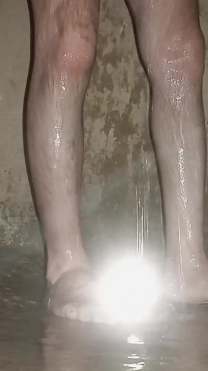 Spectacular moment from "My naked surveillance video"