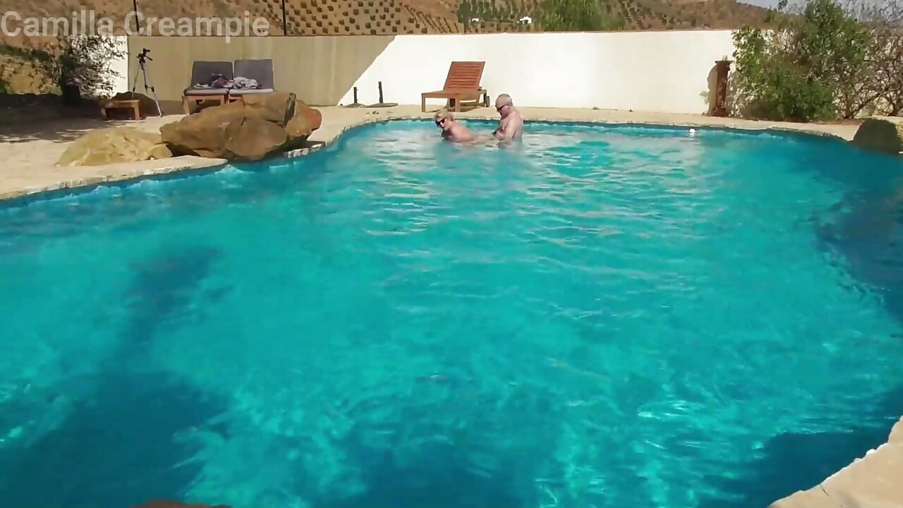Fucking in The Pool On Holiday