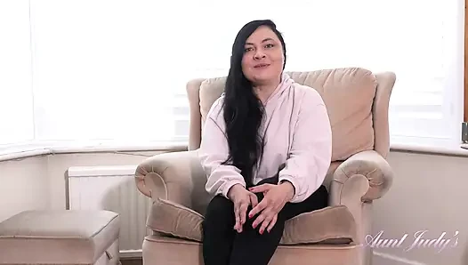 Chubby Hairy Amateur MILF Christina - Naughty Interview