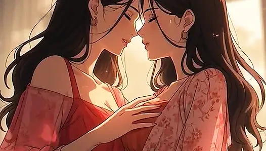 AI Generated Kissing Cartoon Content, Video Tanpa Sensor Gadis Anime 18 Tahun, Kartun Porno 3D closeup oleh Kiidzy Animates