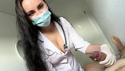 The Hottest Nurse Ever Forgot She Was at Work