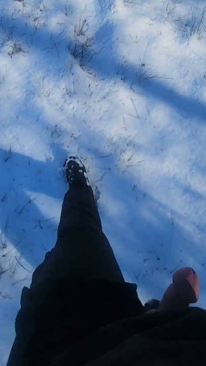 Solo Fun in the Snow with New Easy Access Pants. | Clip 1