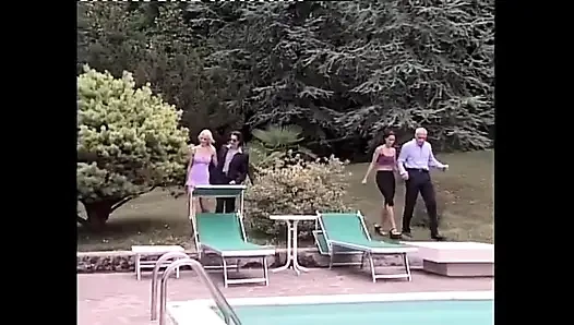 Foursome by the Pool