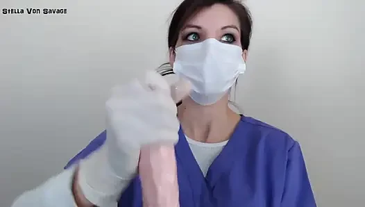 Sağım prosedürü elle muamele - lateks eldivenler