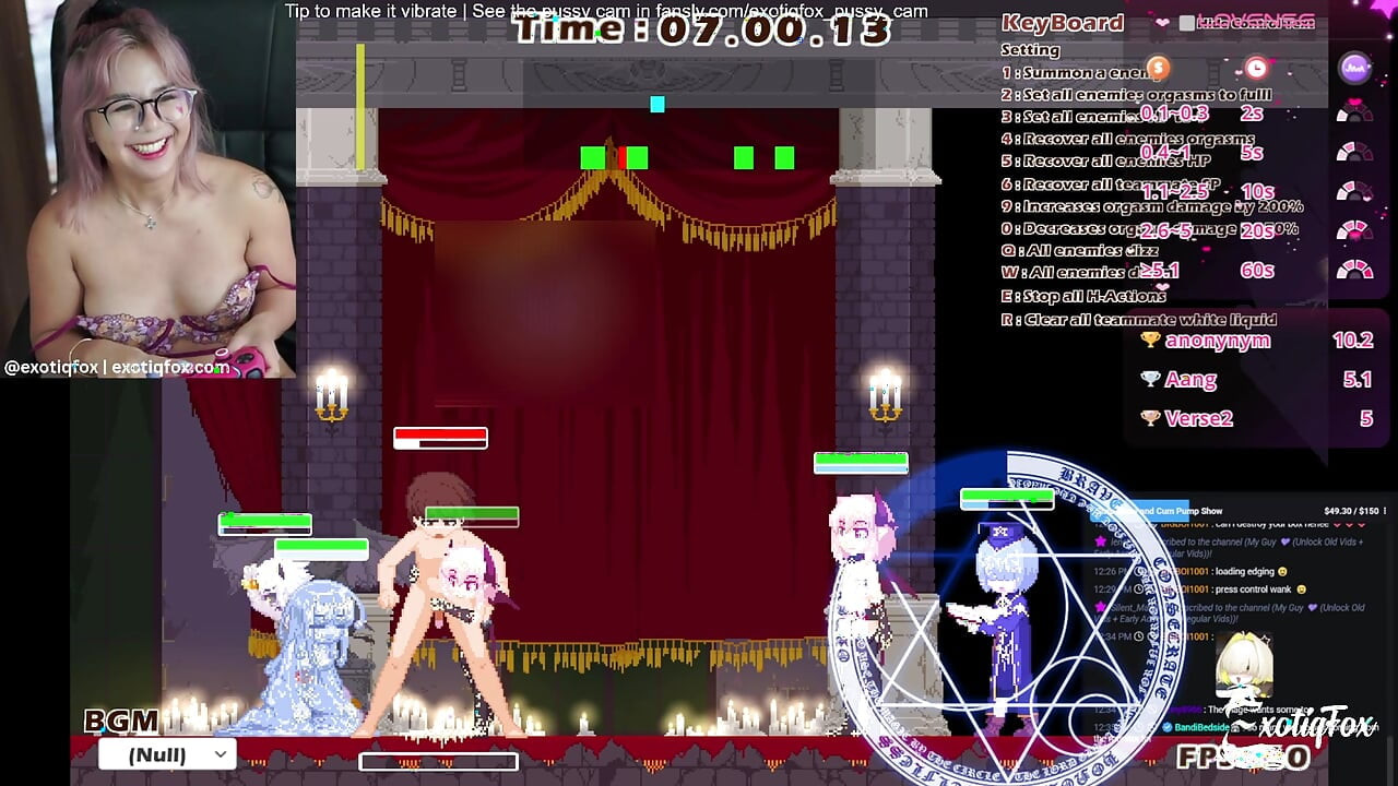 Sexy giochi Hentai di gioco con la carina ragazza Gooner gabbi