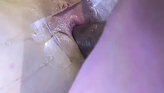 5 Verdammte Muschi Weit Aus Der Nähe Gespreizt