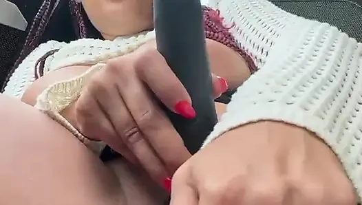 WIFE PULL OVER-TOO NAUGHTY
