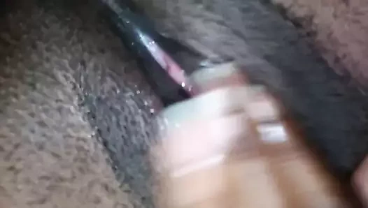 Finger in die Muschi