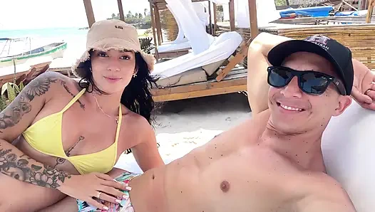 Fucking my stepsister on vacation