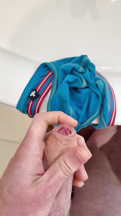 Loading up some briefs for a fan