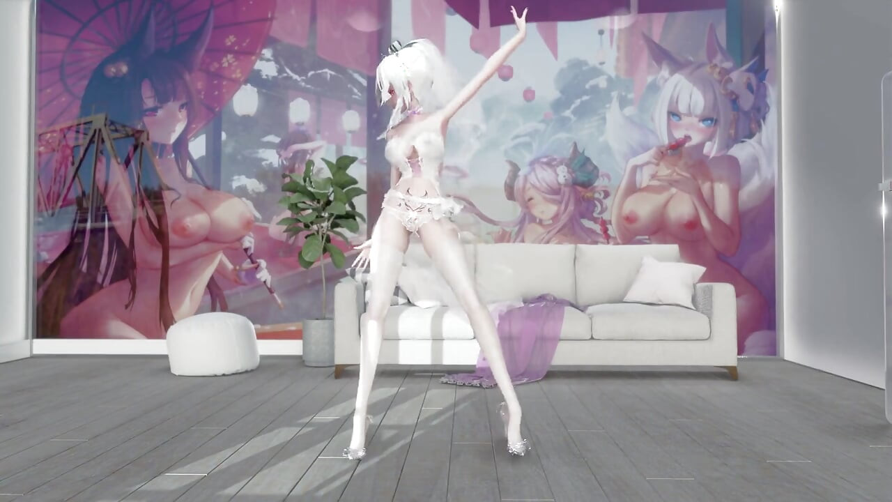 No puedo detenerme medias blancas; Vestido de novia erótico; Striptease