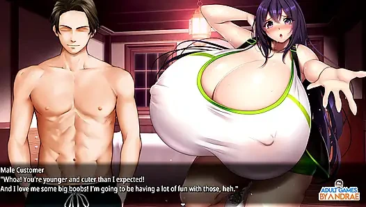 Ep4: Shouko Hazuki First Client Titty Fuck Lover - Busty Idol Manor