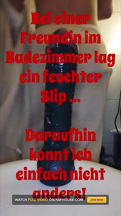 At My Friend's, She Stole Her Panties and Rode Them to Orgasm, Bathroom.mp4