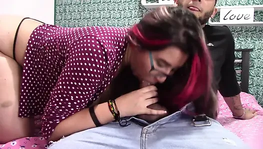 Arkadaşım Jazmin'in harika oral seksi