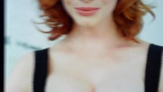 Трибьют спермы для Christina Hendricks