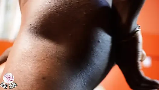 Stepbrother Suddenly Starts Touching His Stepsister's Tits and Pussy in the Room After College