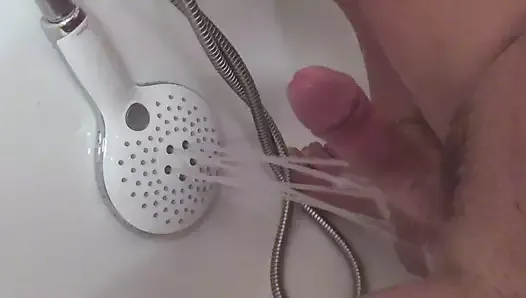Cum Shower Hands Free Masturbating Bathroom