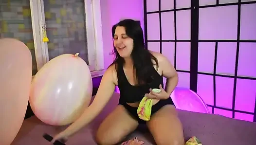 Massive fahrt zu Pop, groÃŸe 24 Marbled Ballons - Bunny Looner