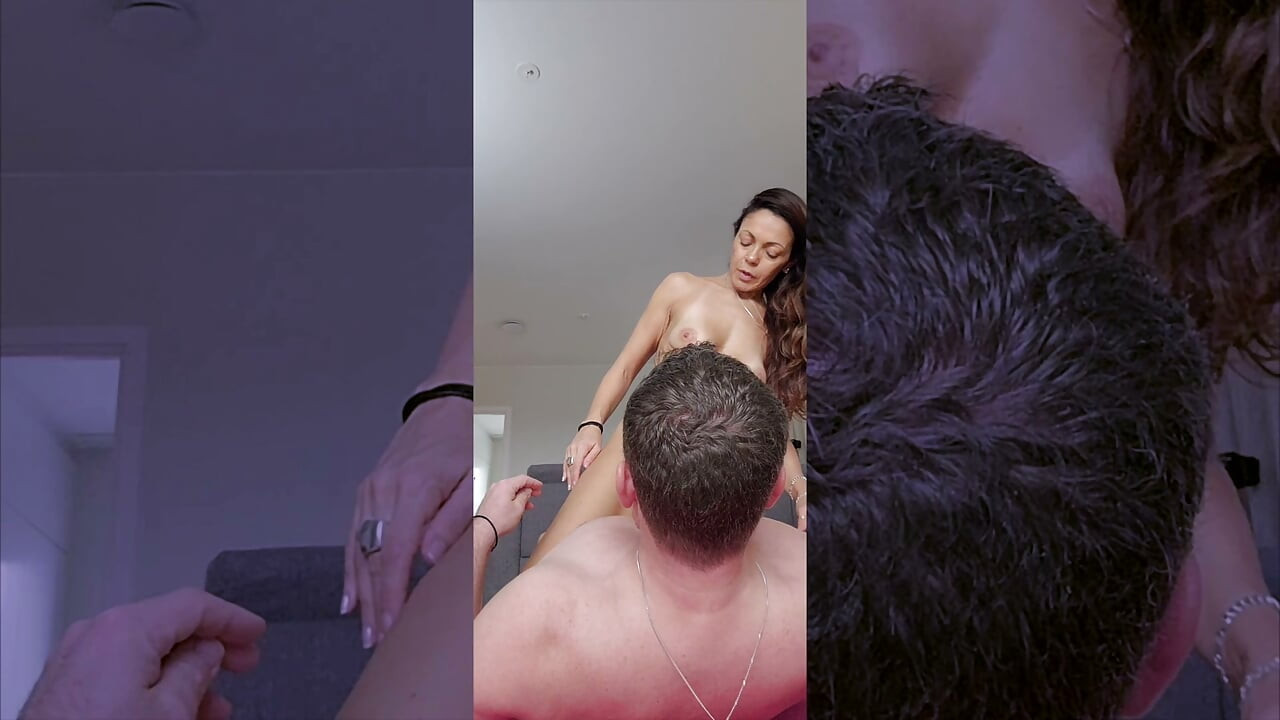 Getting interrupted by a man with a hard dick while I do my yoga