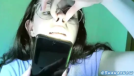 Live Fetish Play Snots & Nose