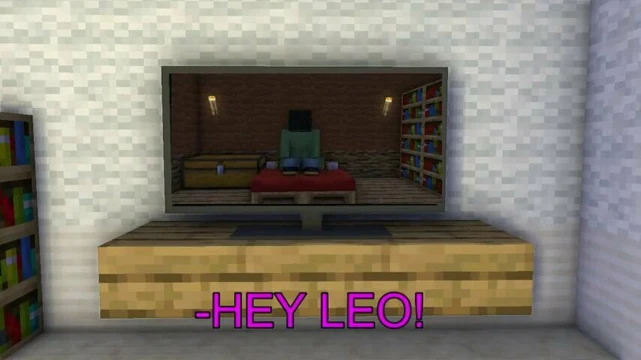 Minecraft boy watching porn