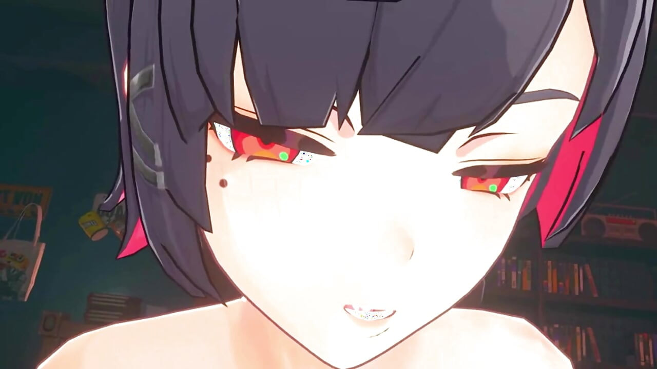 Zenless Zone Zero - Ellen JOE Gets Pounded in Every Hole by Wise and a Big Black Man - 3D Hentai Animation