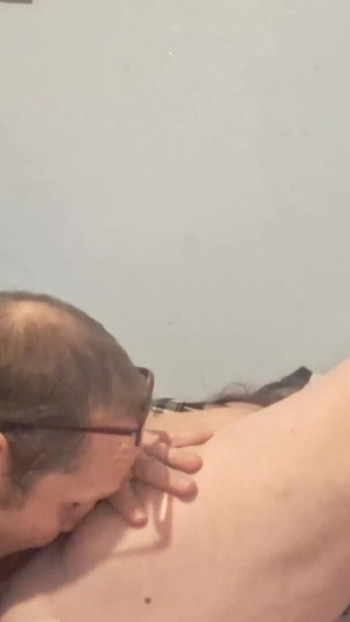 Emotional moment from "Best pussy eater!"