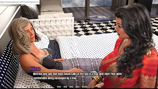 Ninelerin ev ninesi düştü ve çıplak tomurcuklarına yardım etmek zorunda kaldım