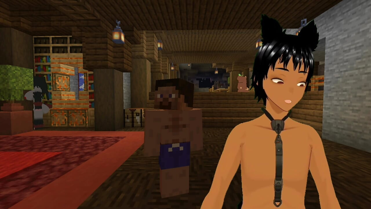 Minecraft Sexcraft ジェニーモッド - キャシーの巨大な胸で何を見せてくれるか見てみよう