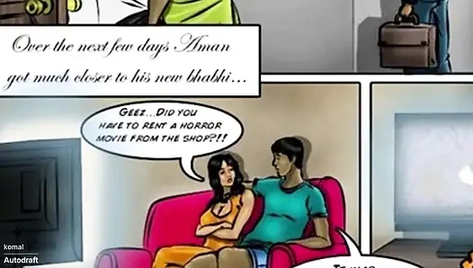 Komal bhabhi ne devarji ko pareshan kiya