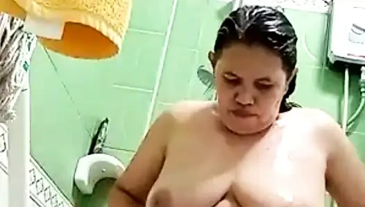 Just watching only for her showering