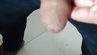 Piss in office toilet
