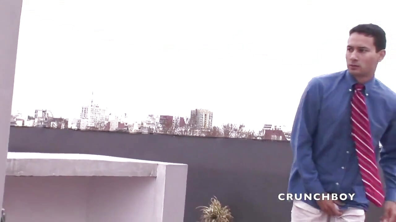 Straight fucked barebck in gang bang by transeuxe