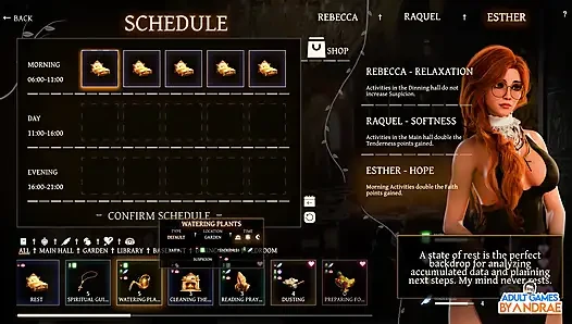 Gameplay mesra adik tiri bagian 13 - esther mengungkap perasaannya