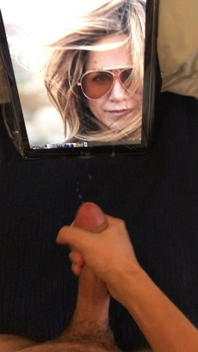 Cum Tribute to Jennifer Aniston
