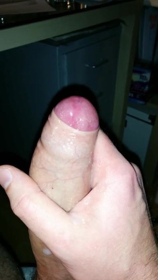 me cumming a thick load