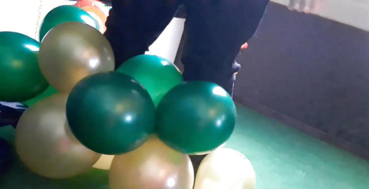 Ballongkrans: Hvor lenge vil ballongene holde seg intakte?