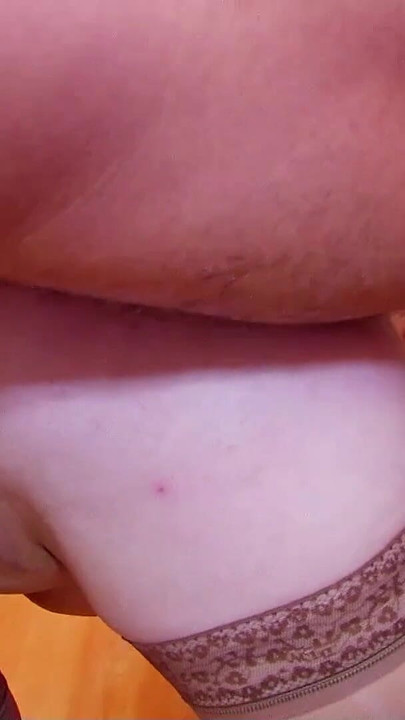 Powerful moment from "Ugly Saggy Tits Mom Millie with Big Ass and Nylon Stockings fucked Anal"