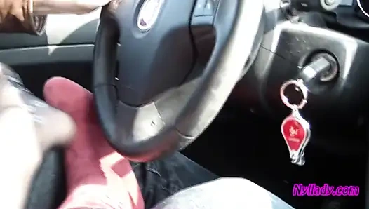 Im auto mit meinem ehemann spielen